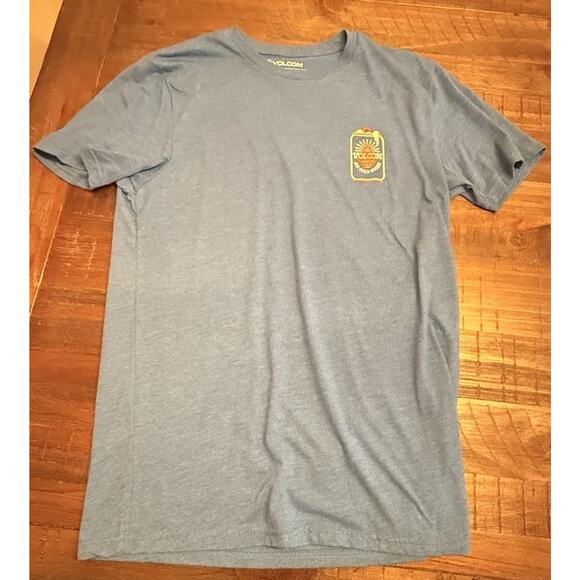Volcom Stoke Co. Men’s Blue Graphic T-Shirt – Size Medium – Excellent Condition - Picture 2 of 7